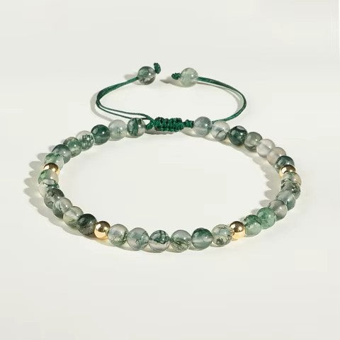 Mocha achát állíthatós karkötő