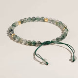 Mocha achát állíthatós karkötő