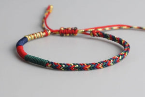 Multicolor Tibetan lucky bracelet