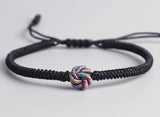 Tibetisches Infinity-Knoten-Harmonie-Armband 