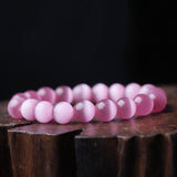 Romantisches Armband aus rosafarbenem Opal