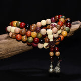 Sandalwood mala with 108 beads