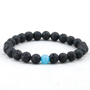 Blue opal bracelet