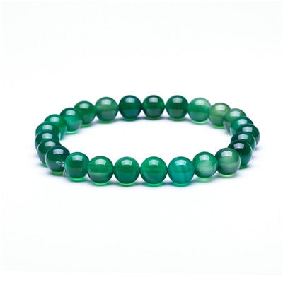 Green jasper bracelet