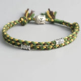 Tibetan Buddhist hand-woven lucky bracelet