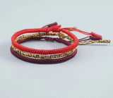Tibetan lucky bracelet set